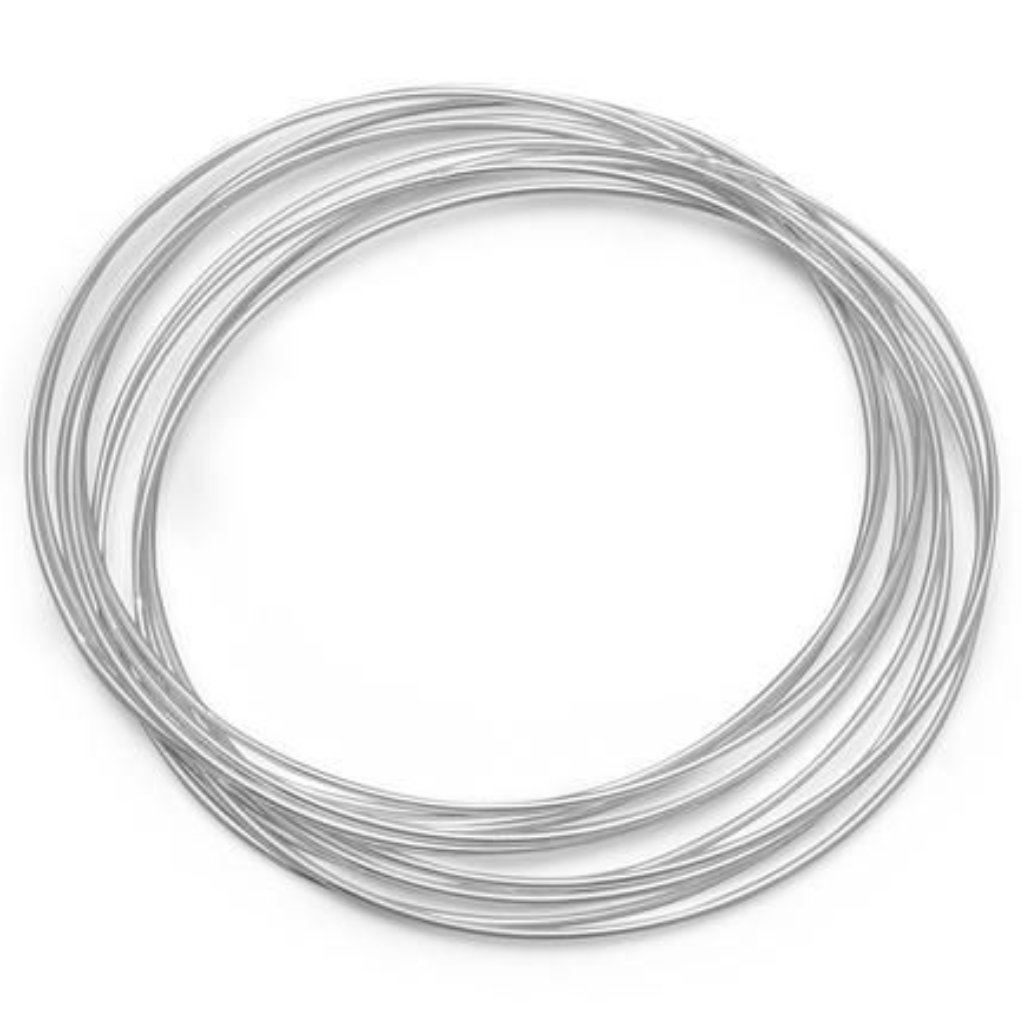 10 Thin Bangle Bracelet Set